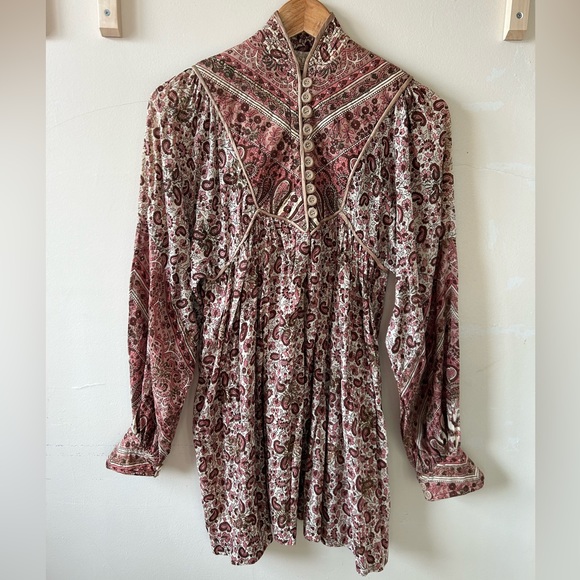 Vintage Paisley Tunic - Picture 1 of 10